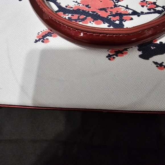 Finon Milano blossom white and red purse - Picture 8 of 9